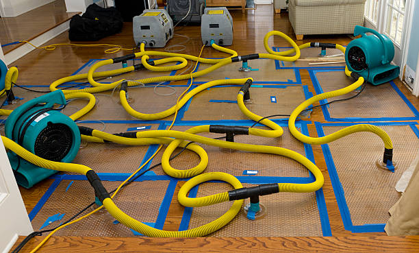 Professional Crawl Space Water Removal technician working in Wheatland, OK